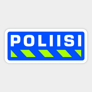 Poliisi Nr2 Sticker